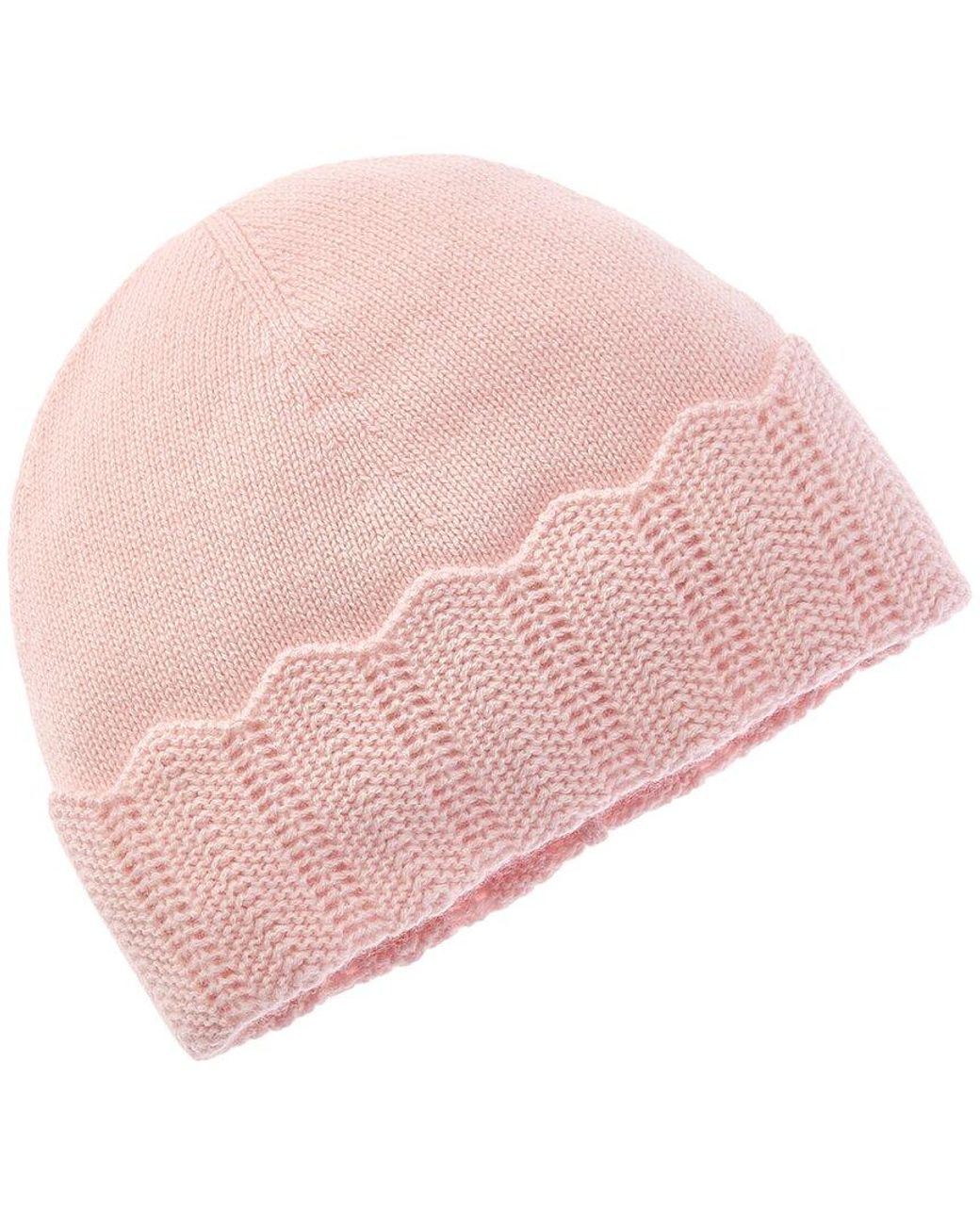 Sofiacashmere Pink Sofiacashmere Cashmere Hat
