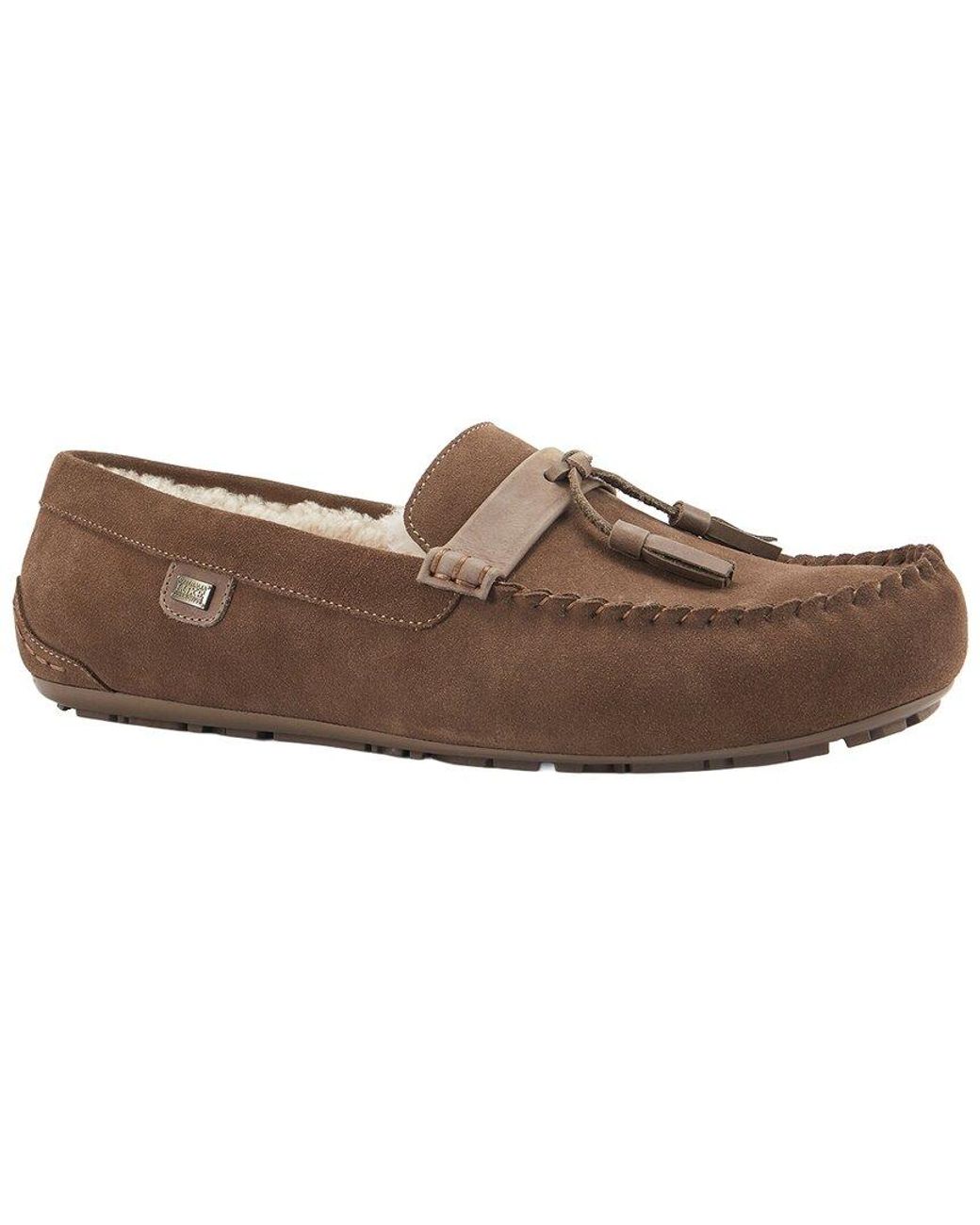 Australia Luxe Brown Hamilton Sheepskin Slipper for men