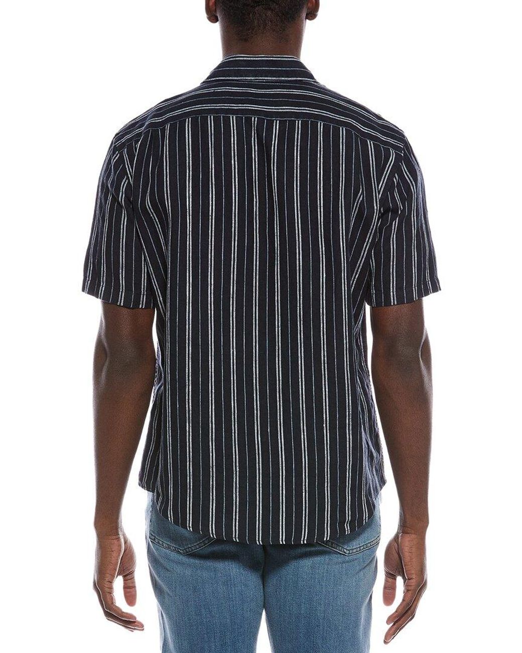 Vince Black Classic Fit Shirt for men