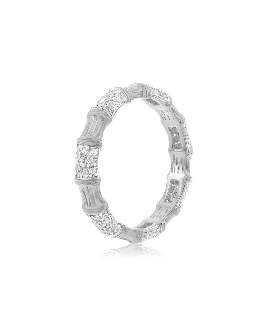 Suzy Levian CZ Jewelry White Suzy Levian Cz Eternity Ring