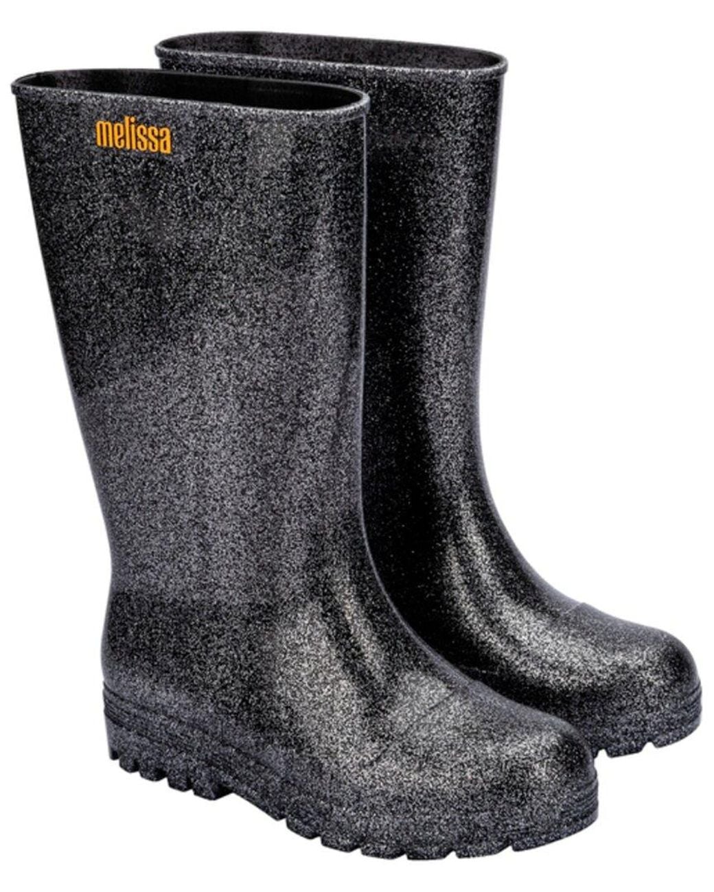 Melissa Black Welly Boot