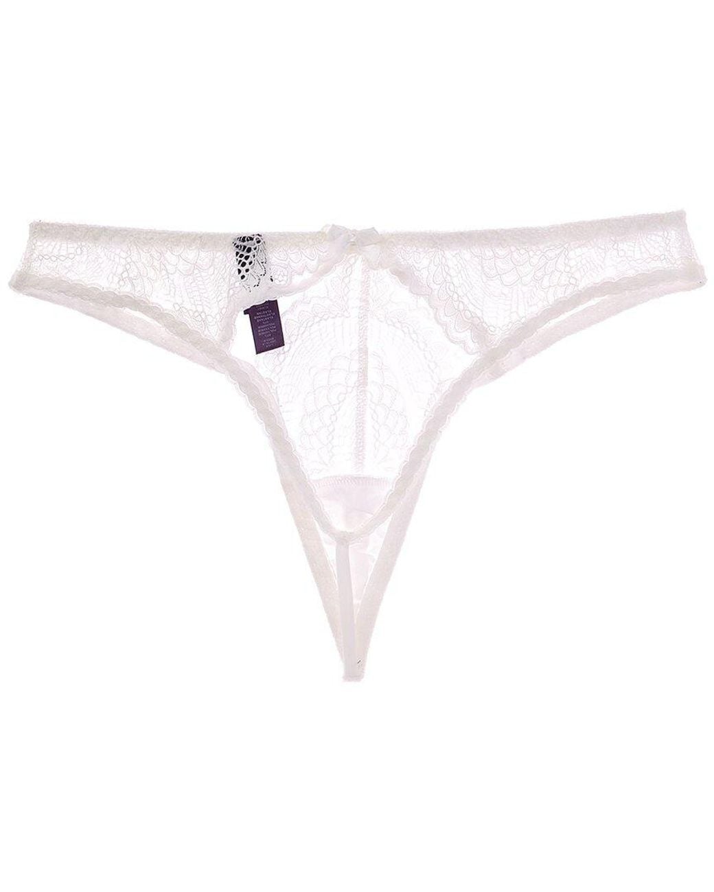 Journelle White Natalia String Thong