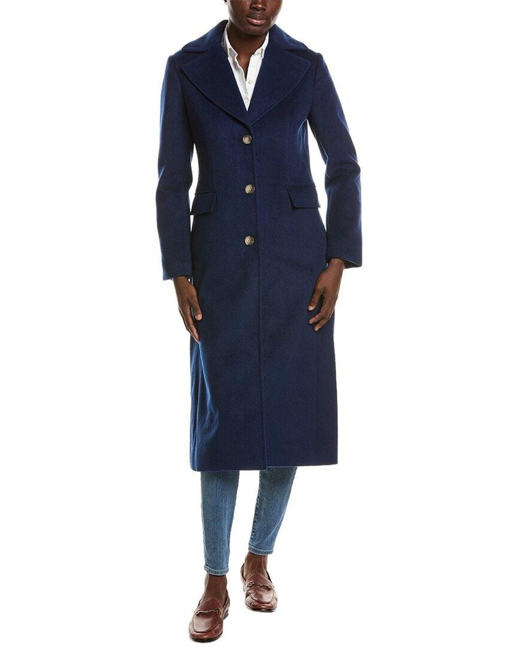 tyler boe Blue Middleton Long Coat