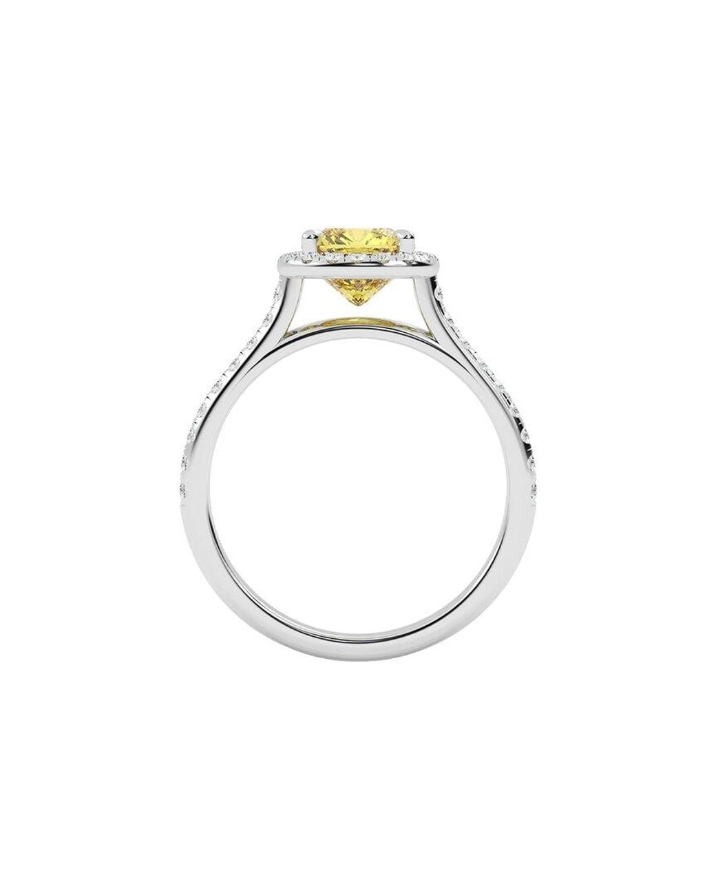 VOWE White 14K 2.50 Ct. Tw. Lab-Grown Diamond Ring