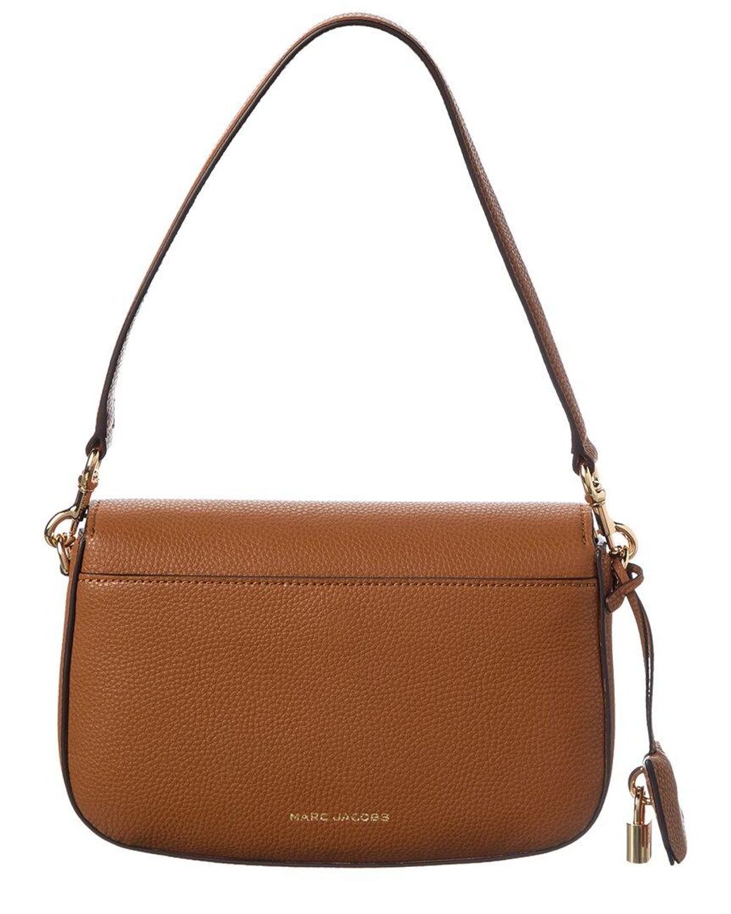 Marc Jacobs Brown Bold Leather Messenger Bag