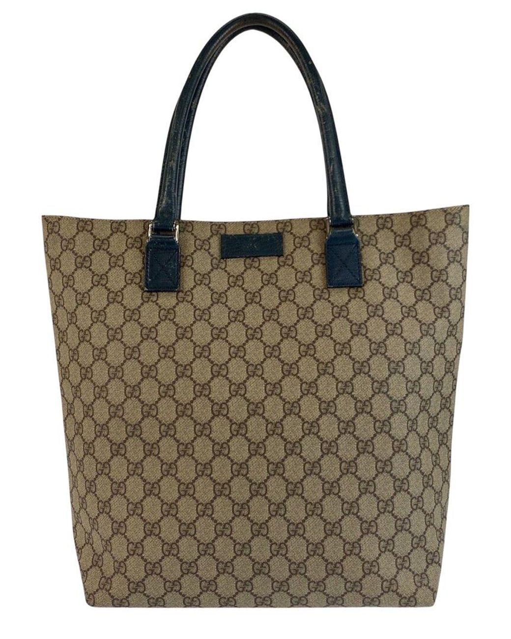 Gucci Multicolor Gg Supreme Canvas Tote (Authentic Pre-Loved)