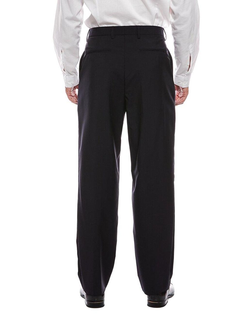 Valentino Black Wool & Mohair-Blend Pant for men