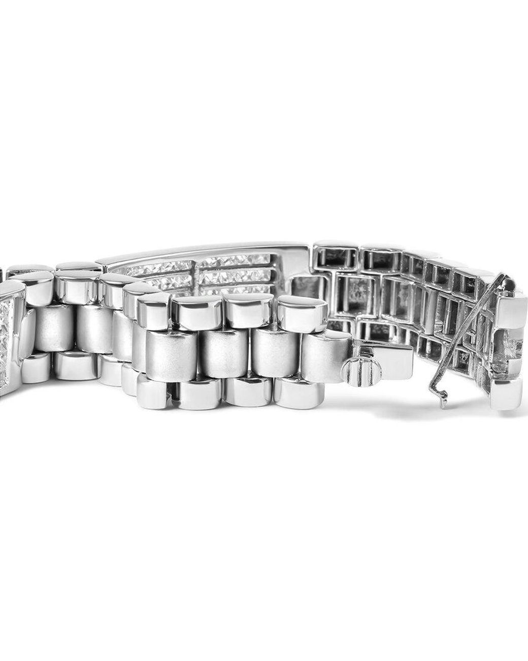 Haus of Brilliance White 14K 12.02 Ct. Tw. Diamond Tennis Bracelets for men