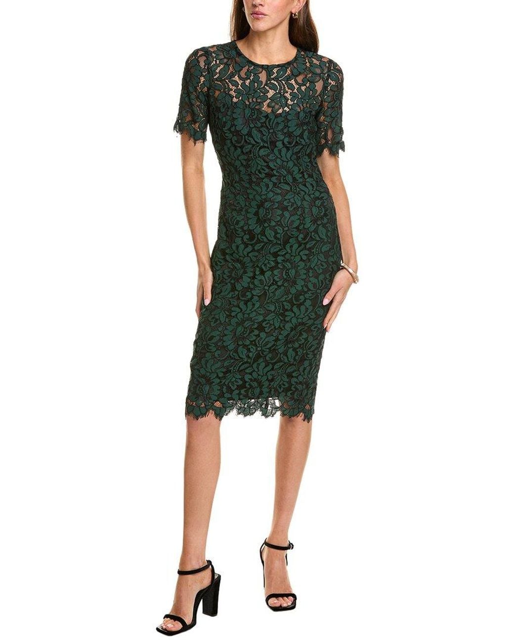 Eliza J Green Sheath Dress