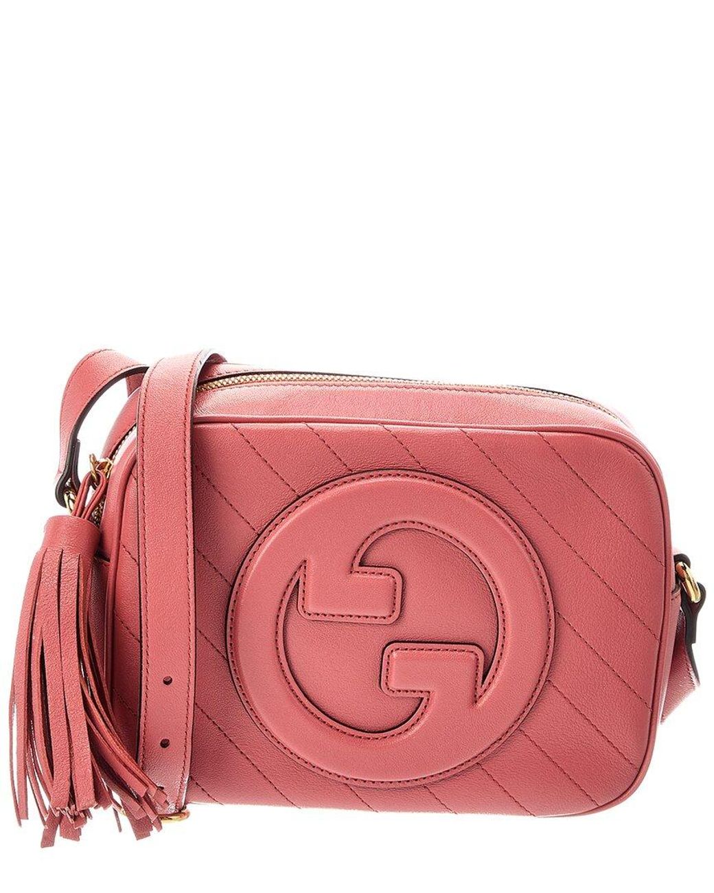 Gucci Pink Calfskin Leather Crossbody (Authentic Pre-Loved)