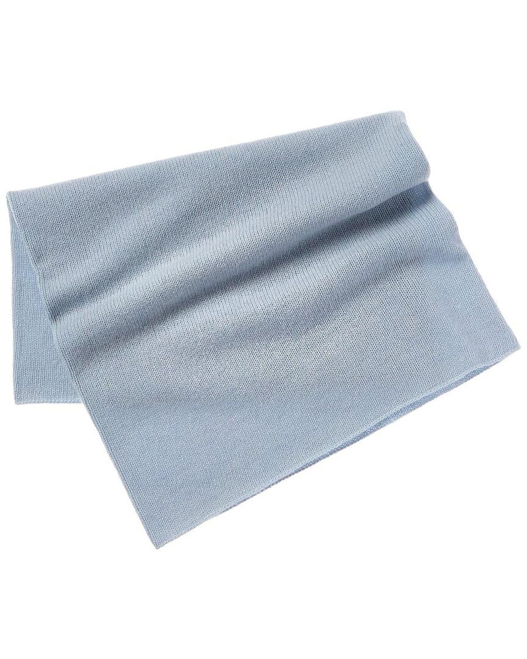 Portolano Blue Cashmere Hooded Scarf