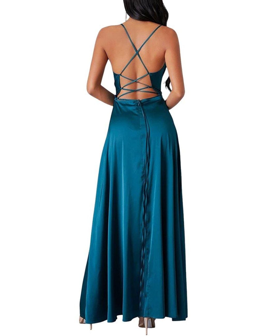 Vincent Blue Maxi Dress