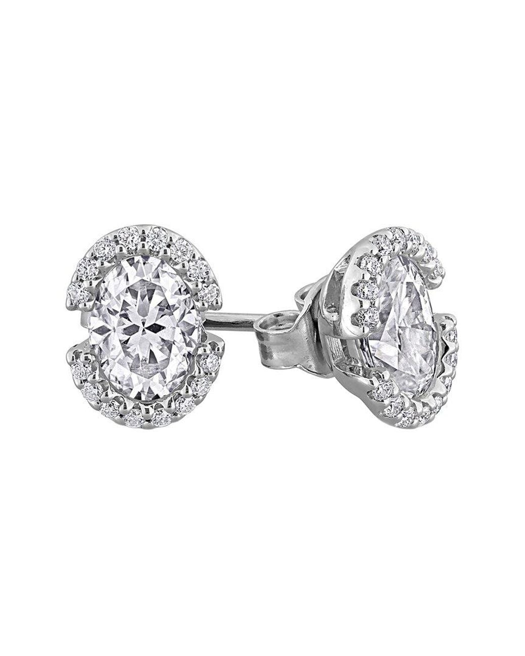 Rina Limor Multicolor 2.16 Ct. Tw. Created Moissanite Stud Earrings