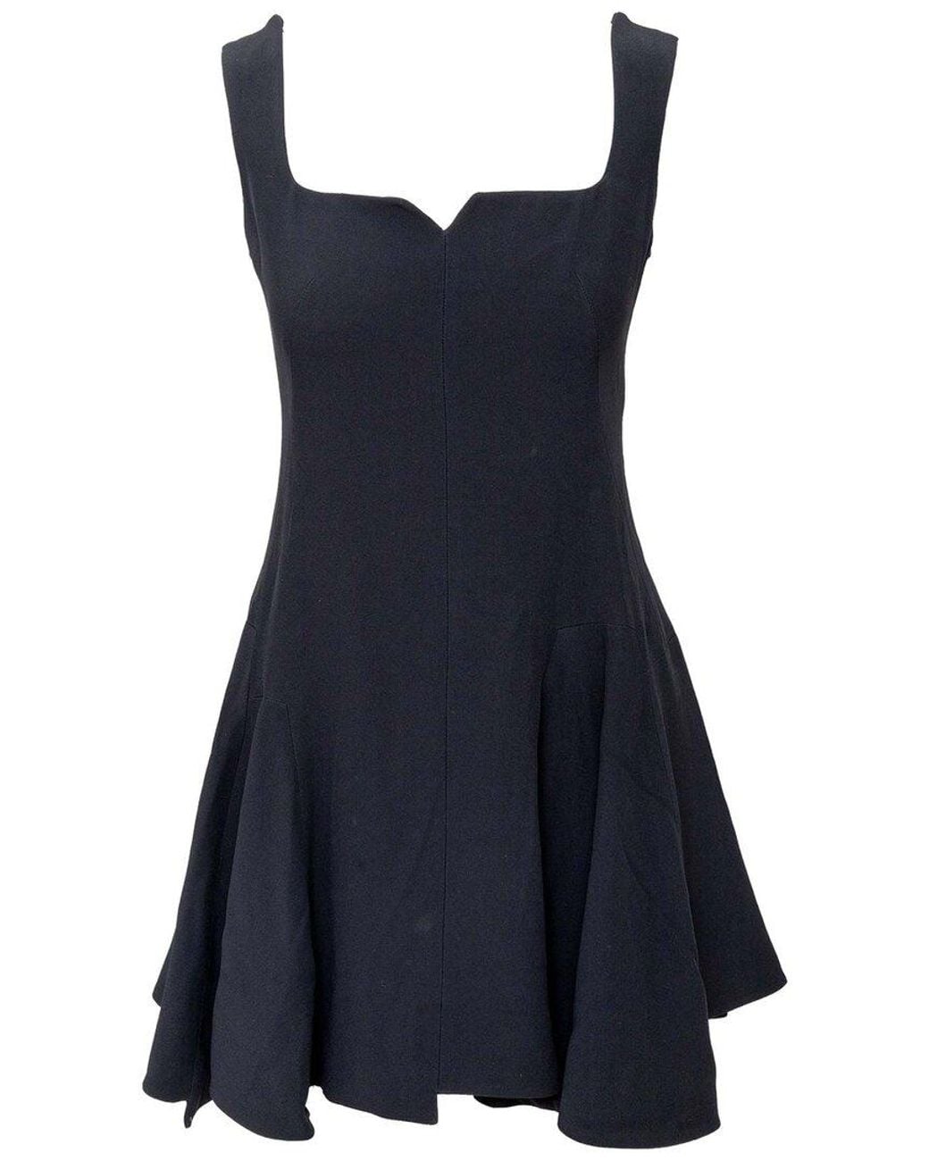 McQueen Blue A-line Mini Dress, Size It; 40 (authentic Pre-loved)