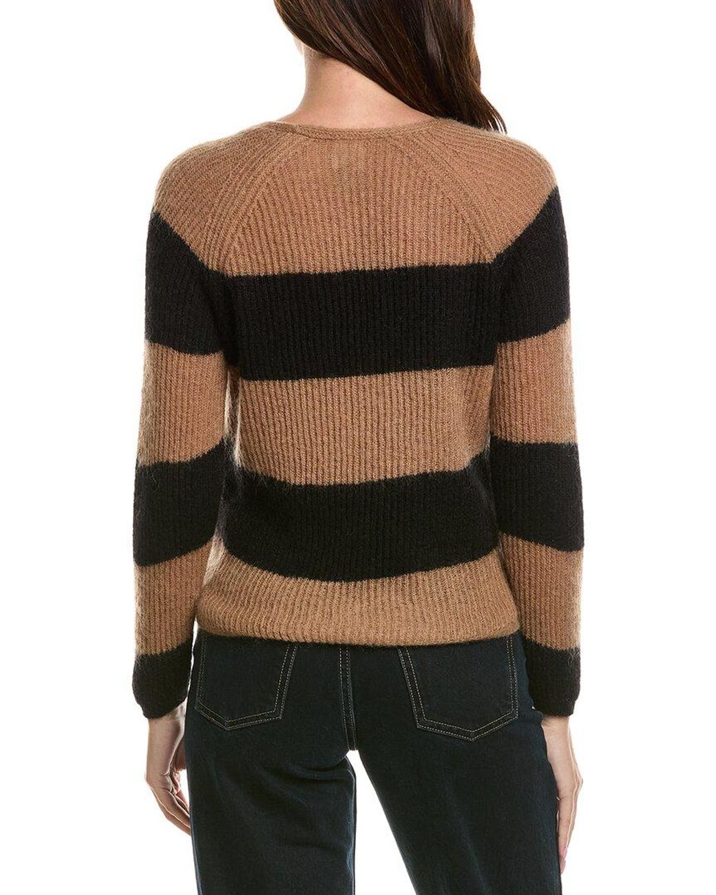 Max Mara Black Mm By Ricetta Mohair-Blend Sweater