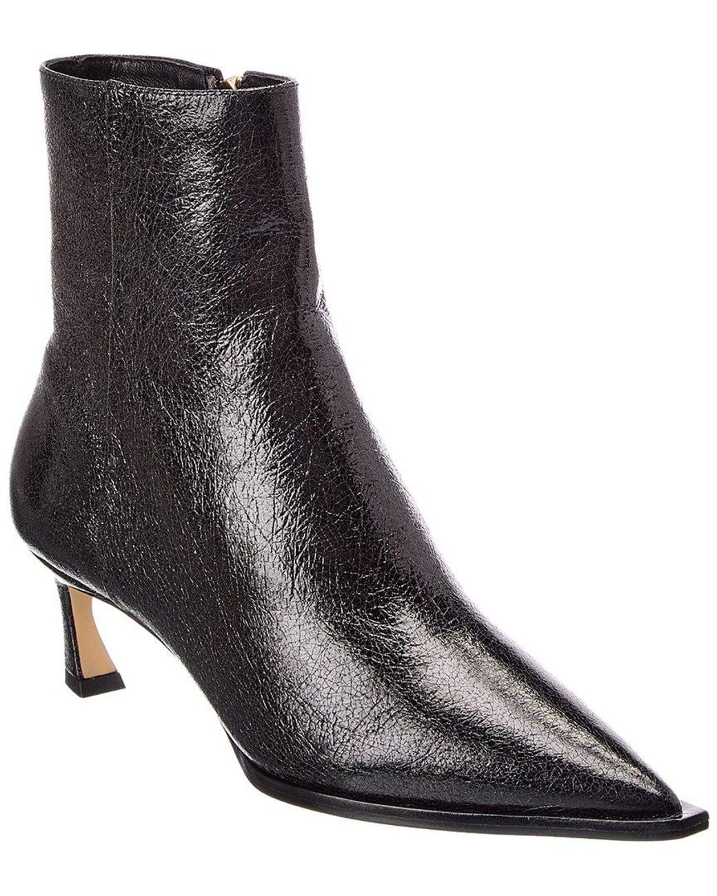 Alexandre Birman Black Myra 50 Leather Bootie