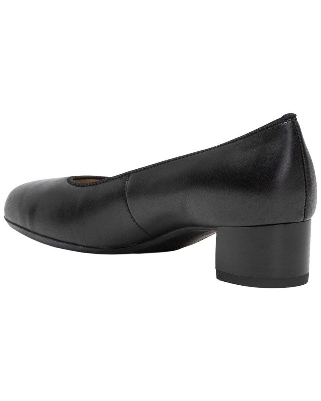 Ara Black Vivian Leather Pump