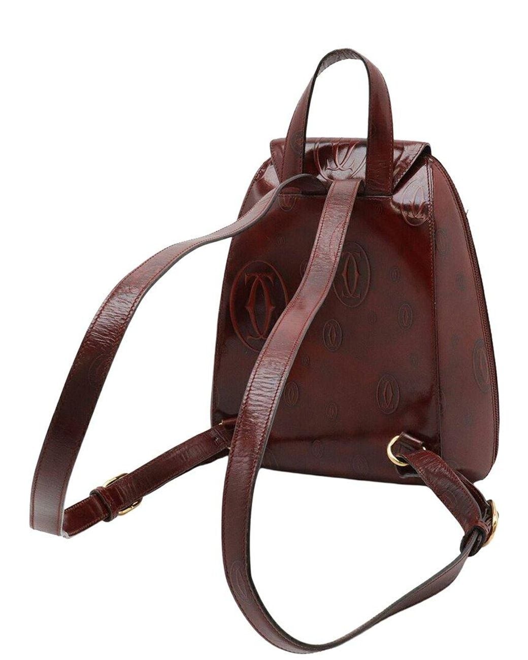 Cartier Brown Happy Birthday Backpack (Authentic Pre-Loved)