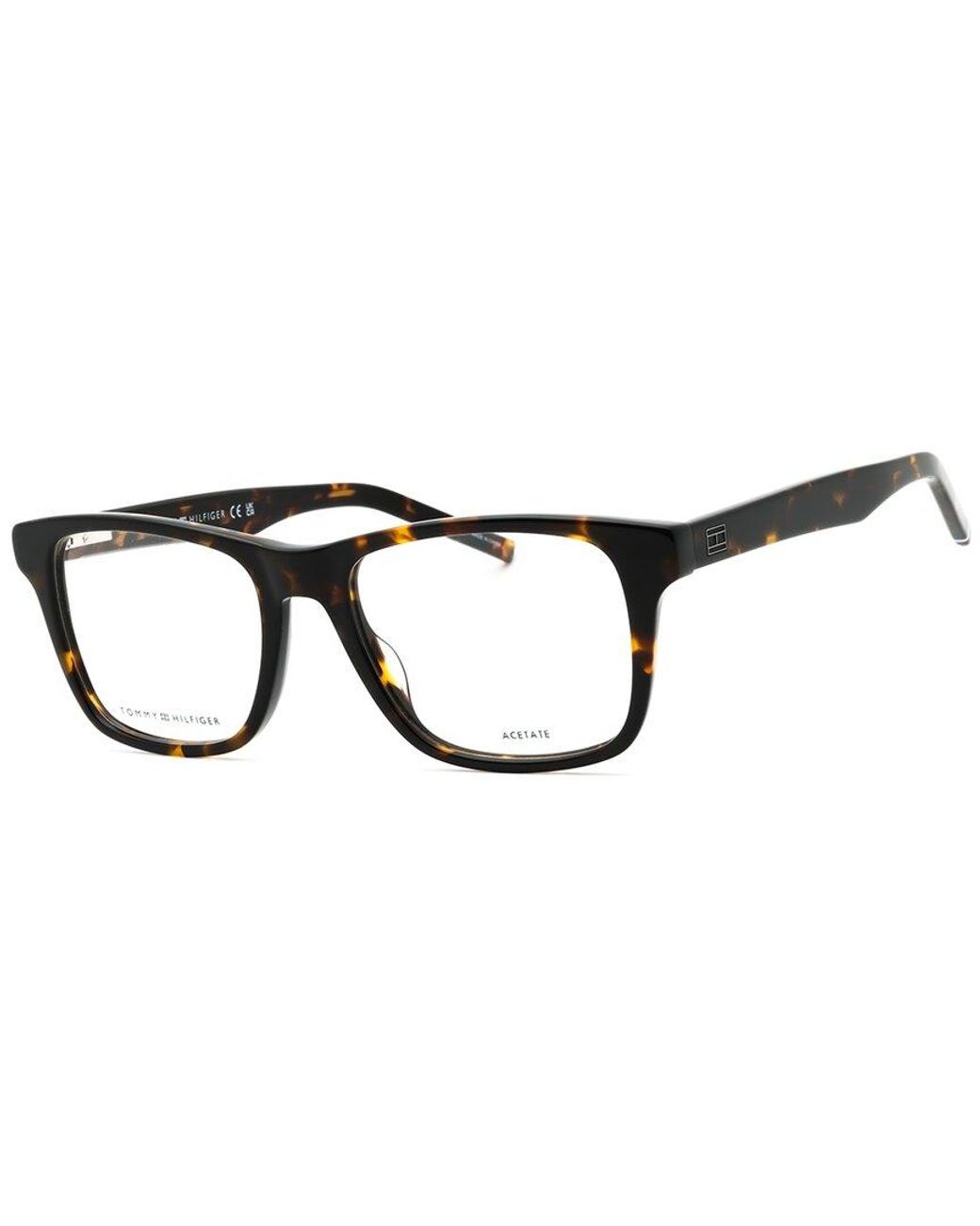 Tommy Hilfiger Black Th 1990 52Mm Optical Frames for men