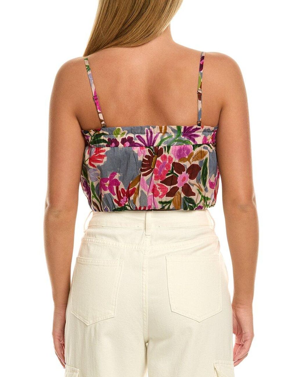 Velvet By Graham & Spencer Red Alice Sleeveless Woven Top
