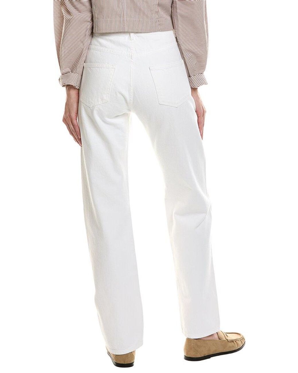 Officine Generale White Officine Generale Boyfriend Jean
