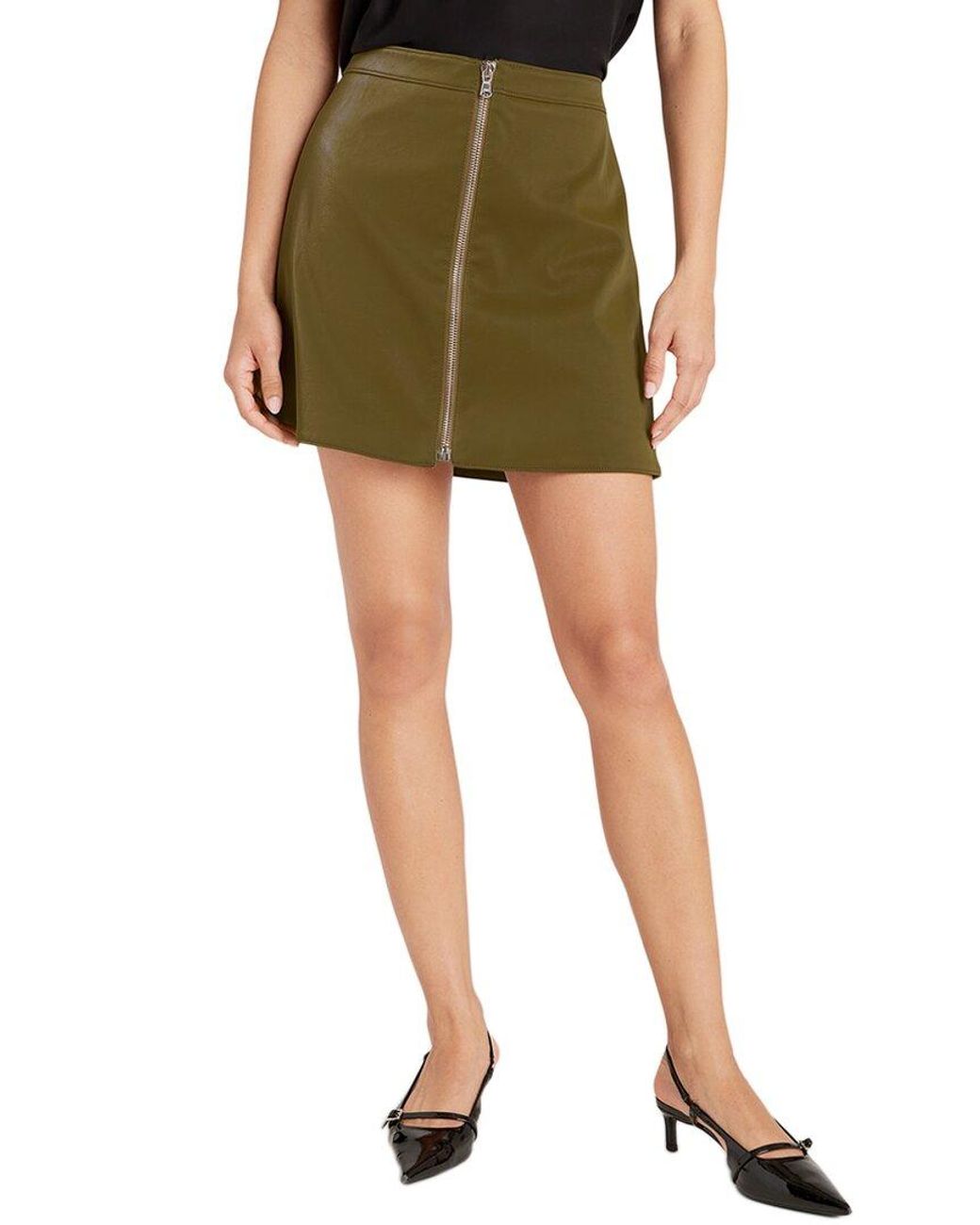 Cinq À Sept Green Palo Skirt