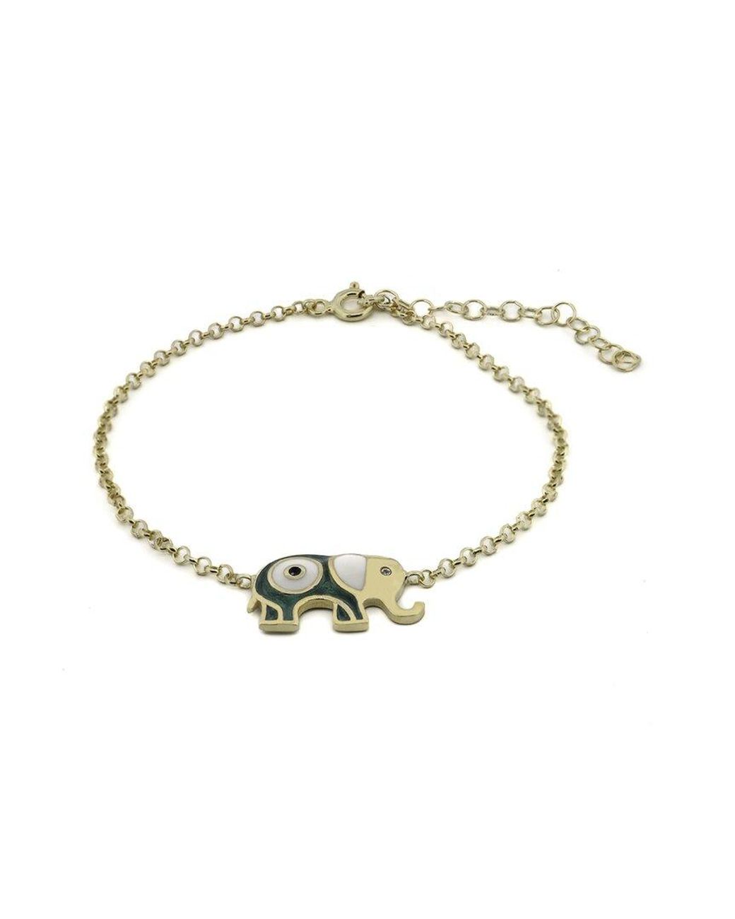 Ebru Jewelry Metallic Protection & Luck Chain Bracelet