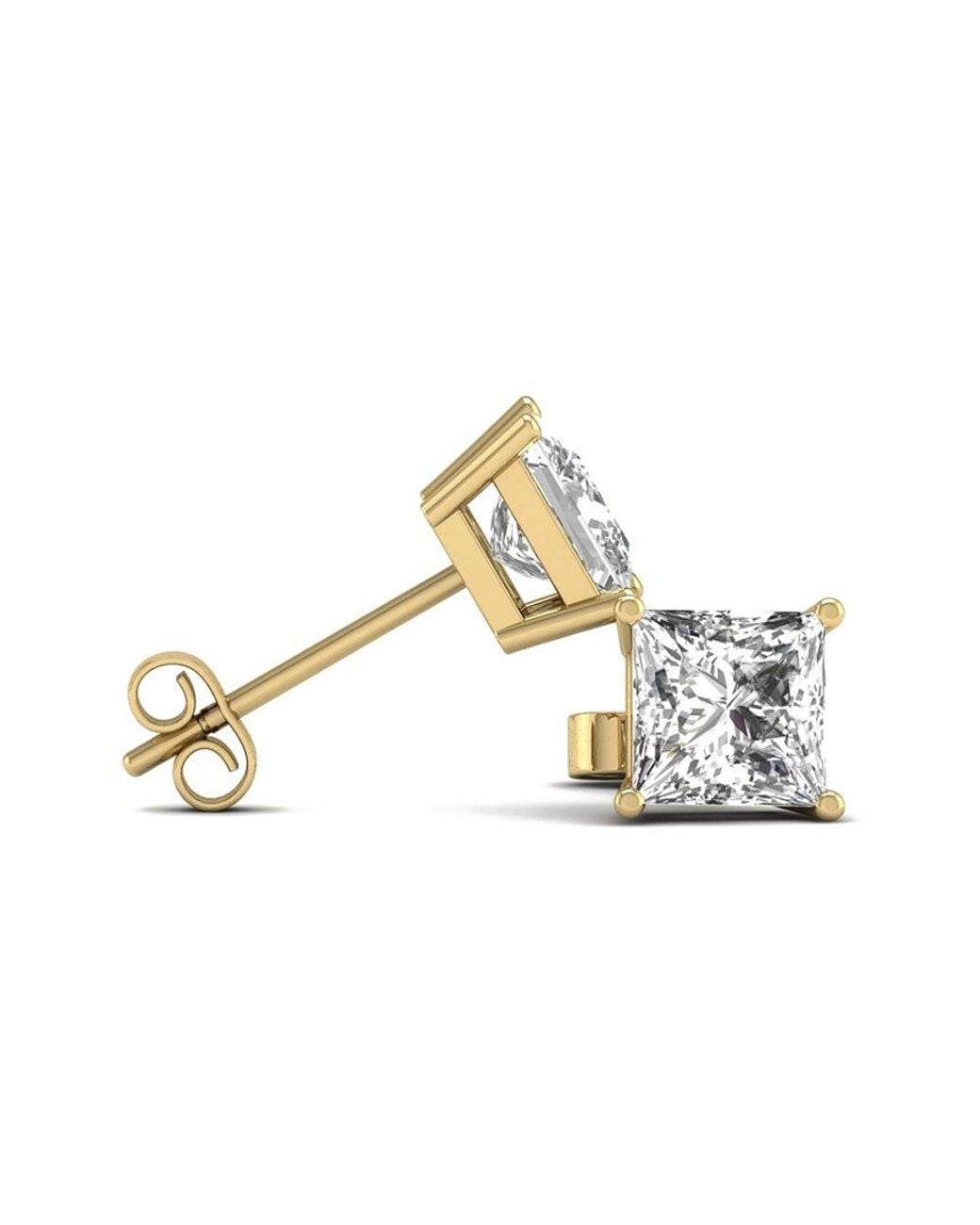 Diana M Metallic Diana M. Fine Jewelry 14k 0.50 Ct. Tw. Lab Grown Diamond Studs