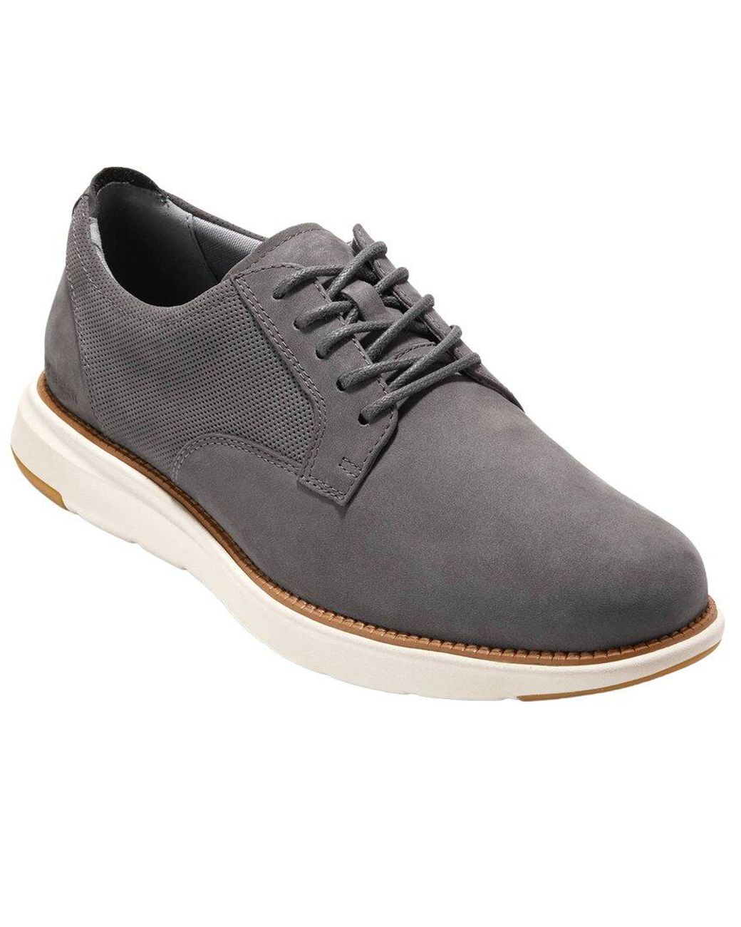 Cole Haan Gray Grand Atlantic Leather Oxford for men