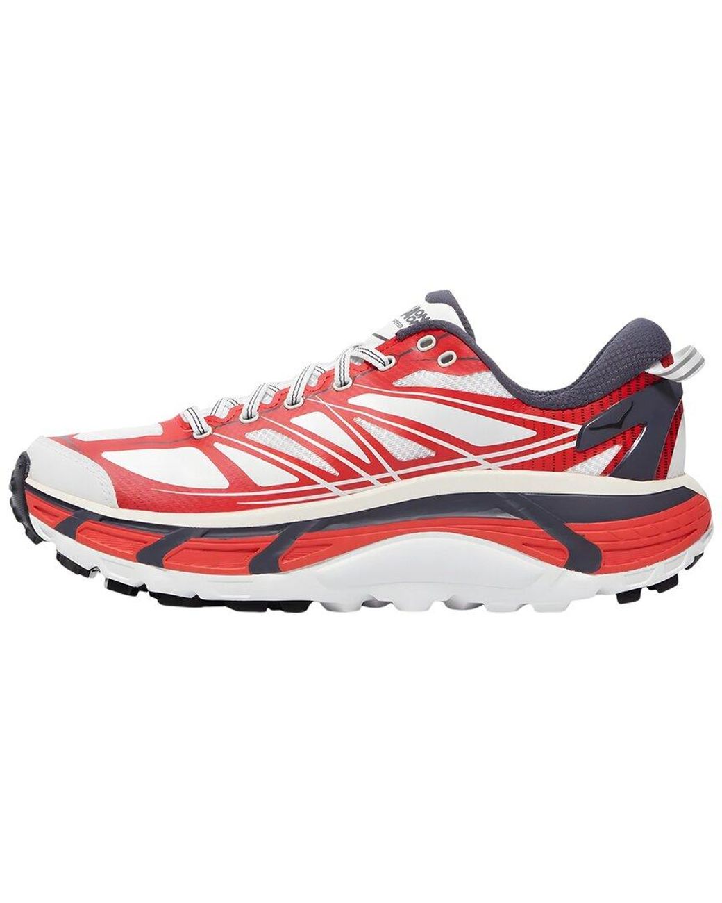 Hoka One One Red Mafate Speed 2 Sneaker
