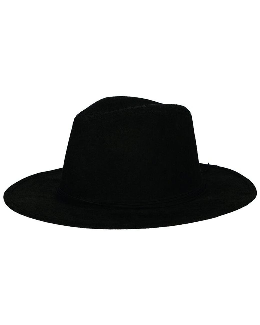 San Diego Hat Black Cut & Sew Fedora