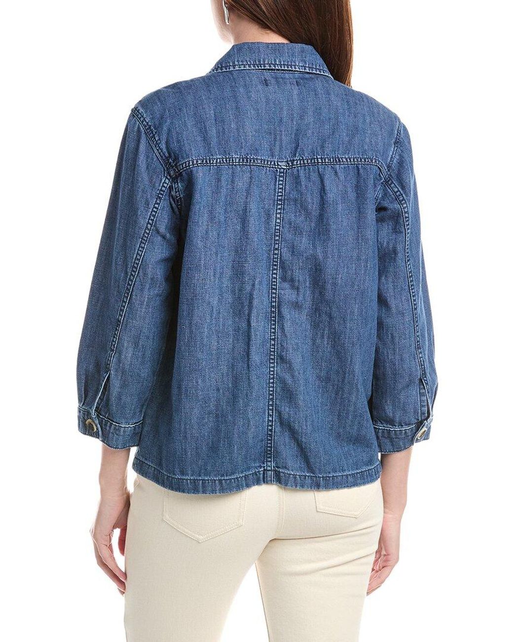 J.McLaughlin Blue Rayna Jacket