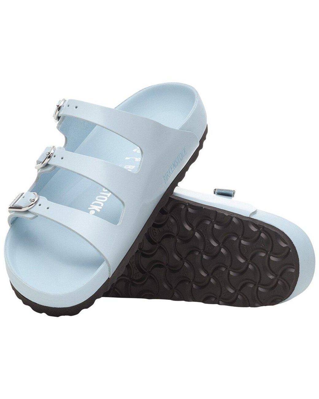 Birkenstock Blue Florida Fresh Leather Sandal