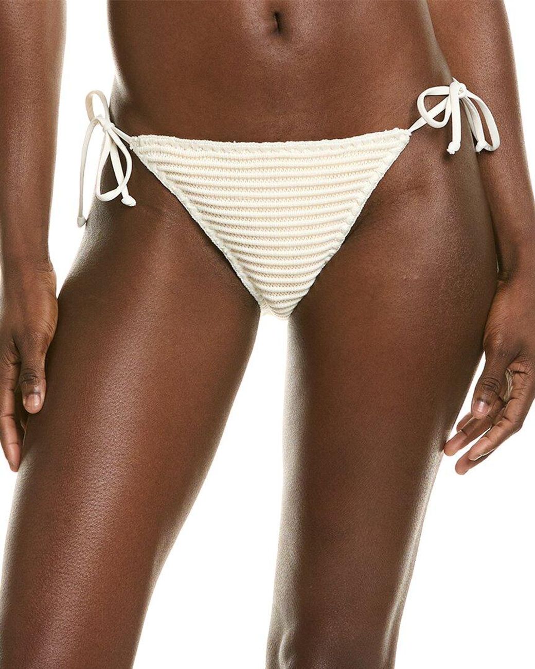WeWoreWhat Brown Tie Bikini Bottom