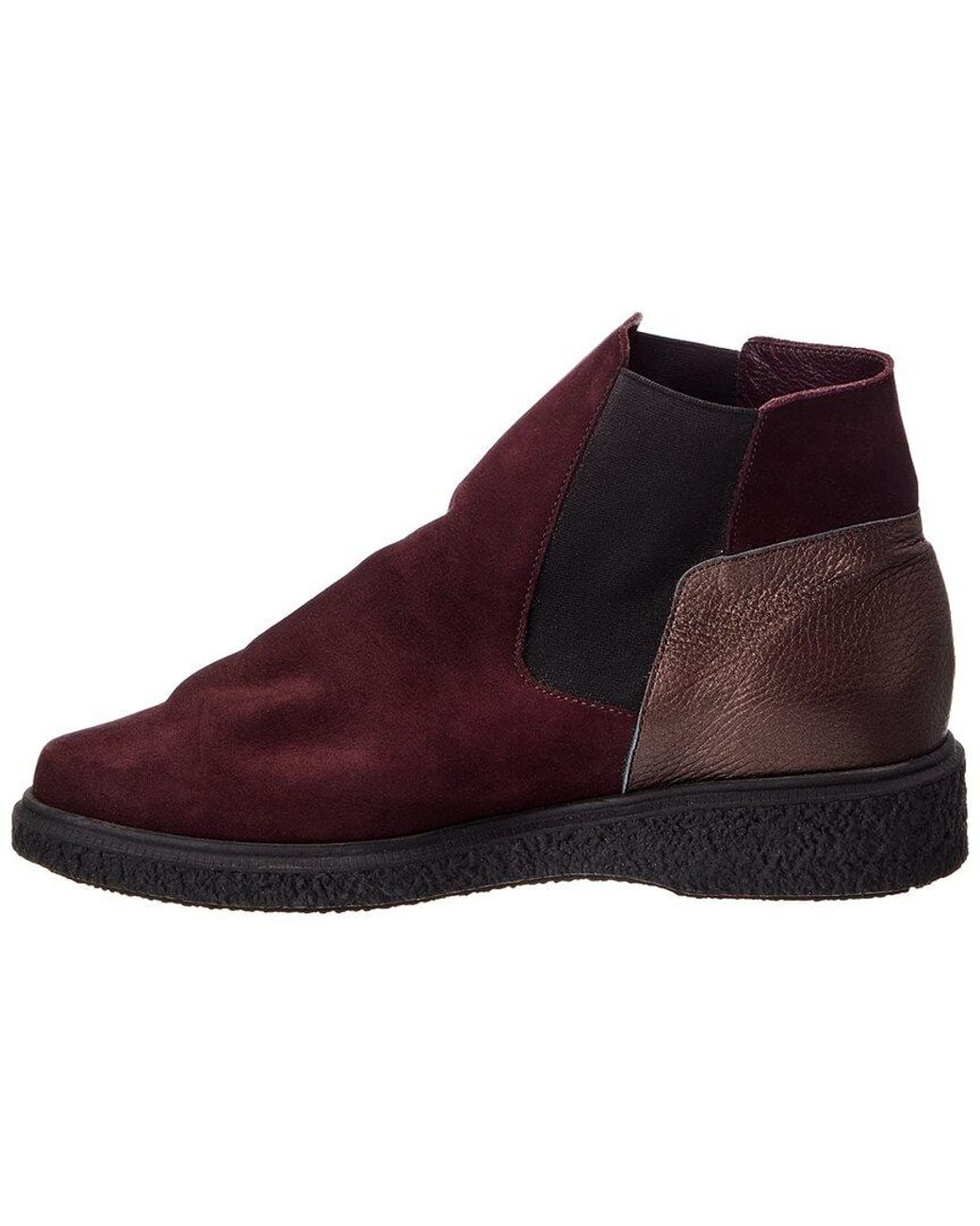 Arche Purple Joebus Leather Bootie