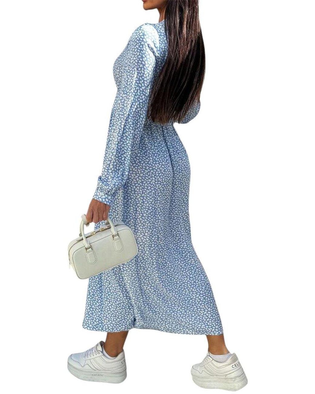 Kayla Paris Blue Maxi Dress