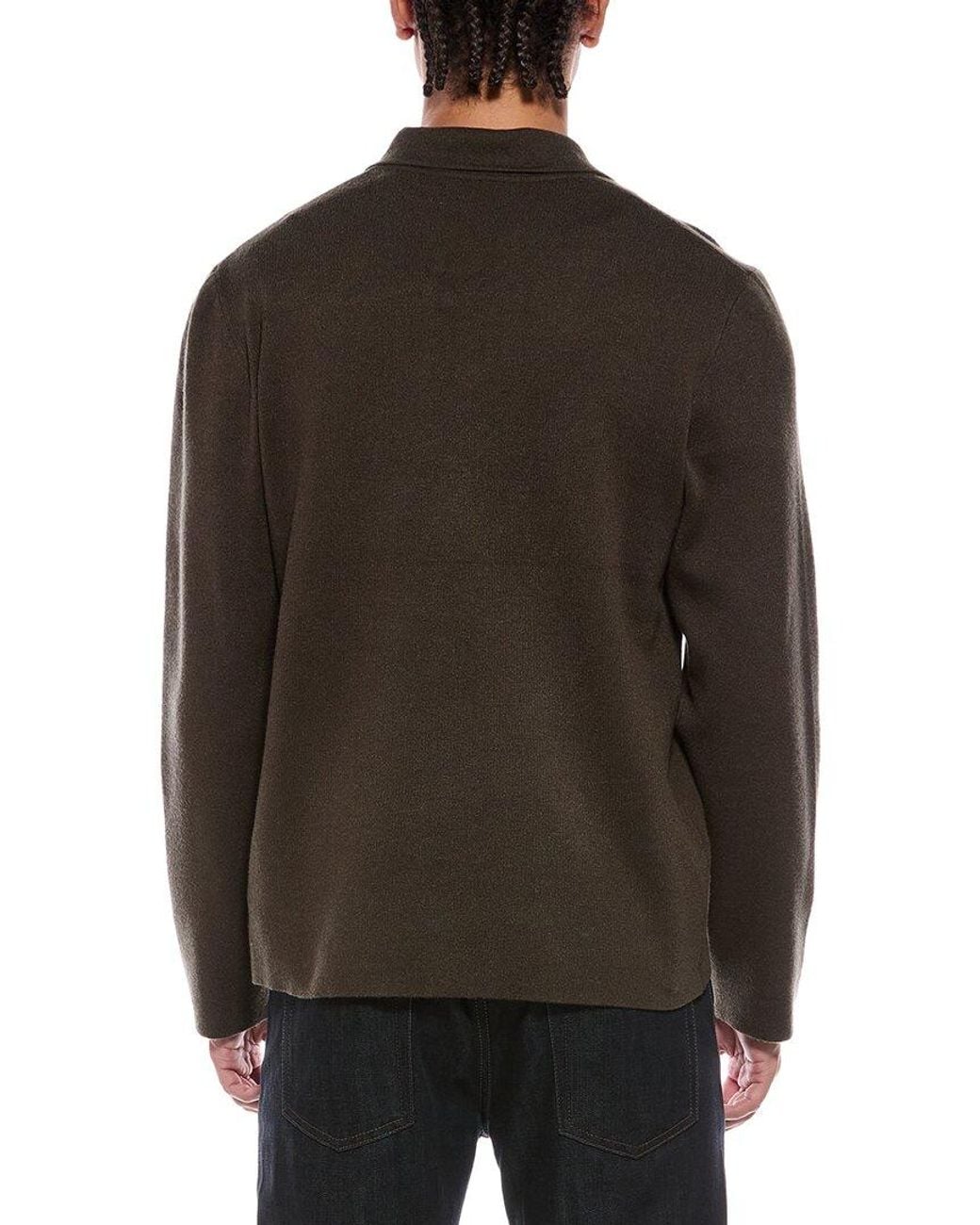 Jason Wu Brown 1/4-Zip Sweater for men