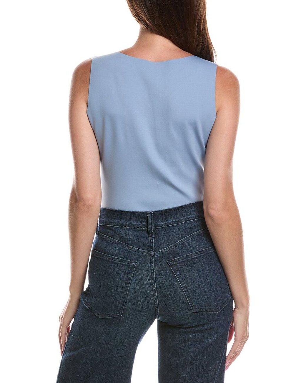 Commando Blue Commando Neo Deep V Bodysuit