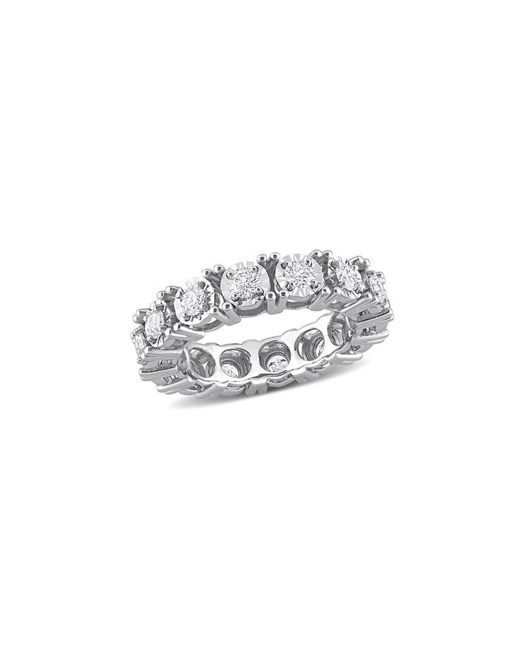 Rina Limor Multicolor 14k 1.26 Ct. Tw. Diamond Eternity Ring