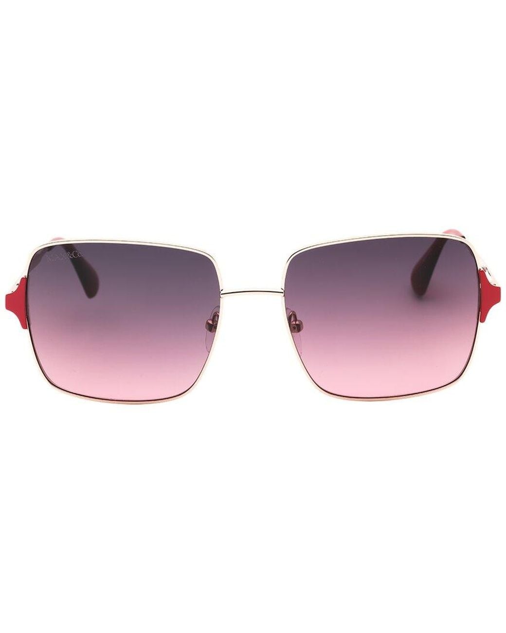 MAX&Co. Pink Max & Co By Max Mara Mo0072 56Mm Sunglasses