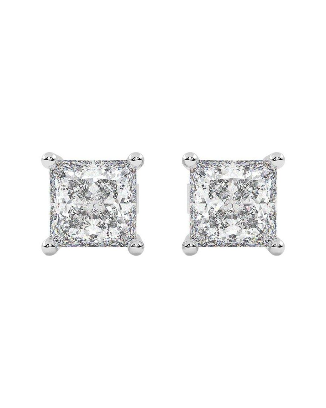 Diamond Select Cuts White 14K 0.25 Ct. Tw. Diamond Earrings