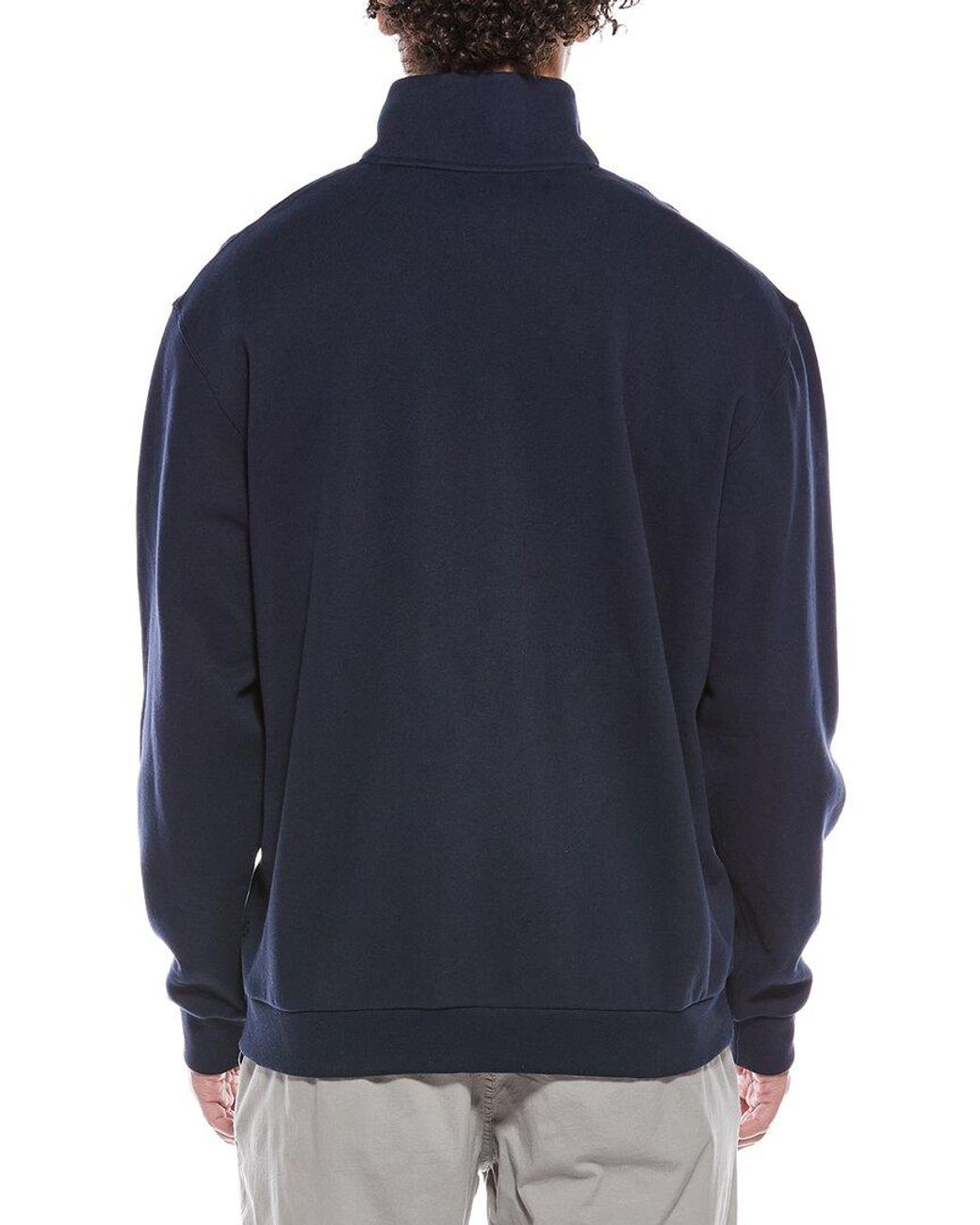 lululemon athletica Blue Steady State Half Zip Pullover for men