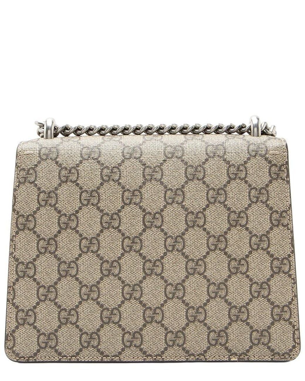 Gucci Multicolor Gg Supreme Canvas Dionysus Small Shoulder Bag (Authentic Pre- Loved)