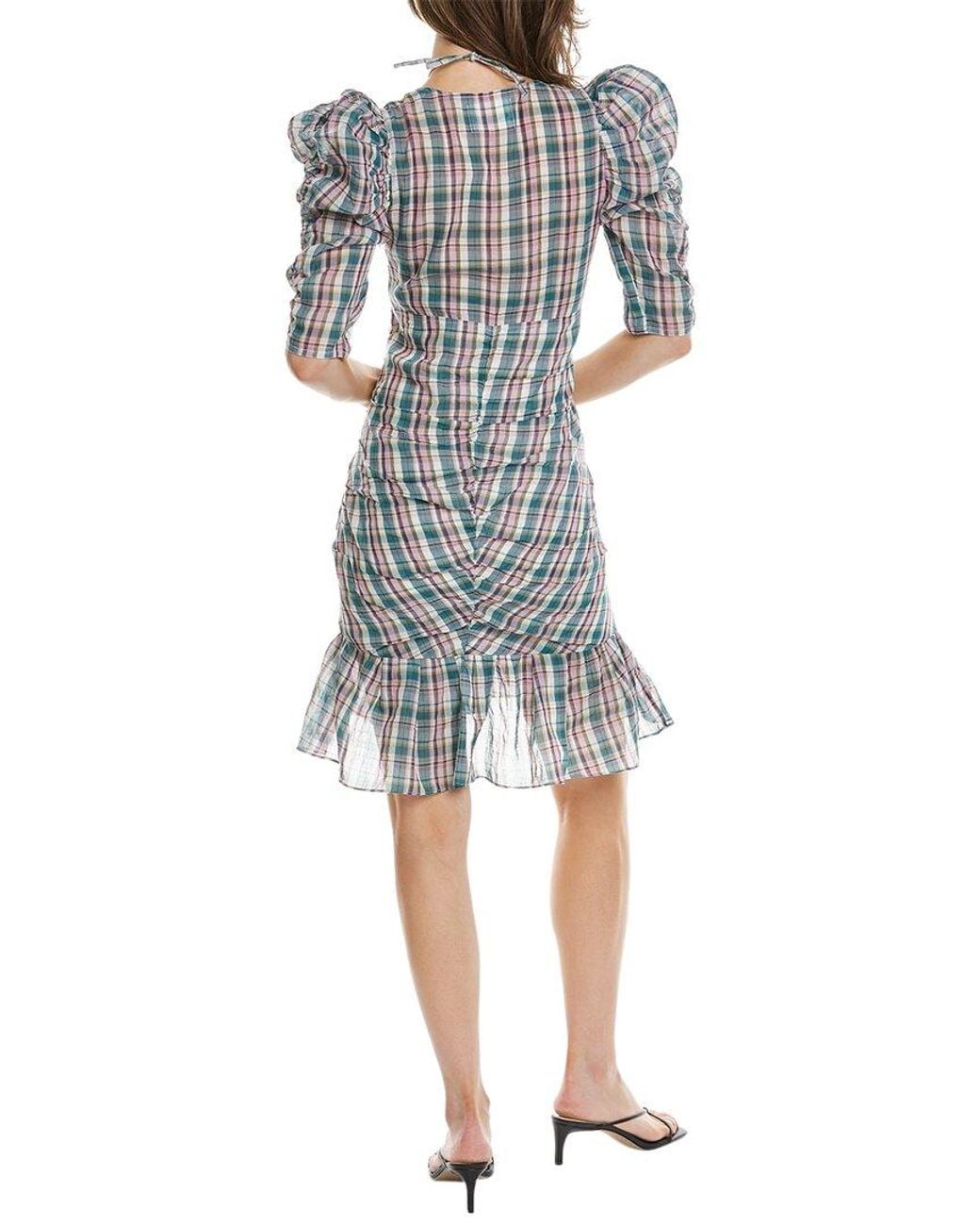 Isabel Marant Blue Etoile Galdino Mini Dress