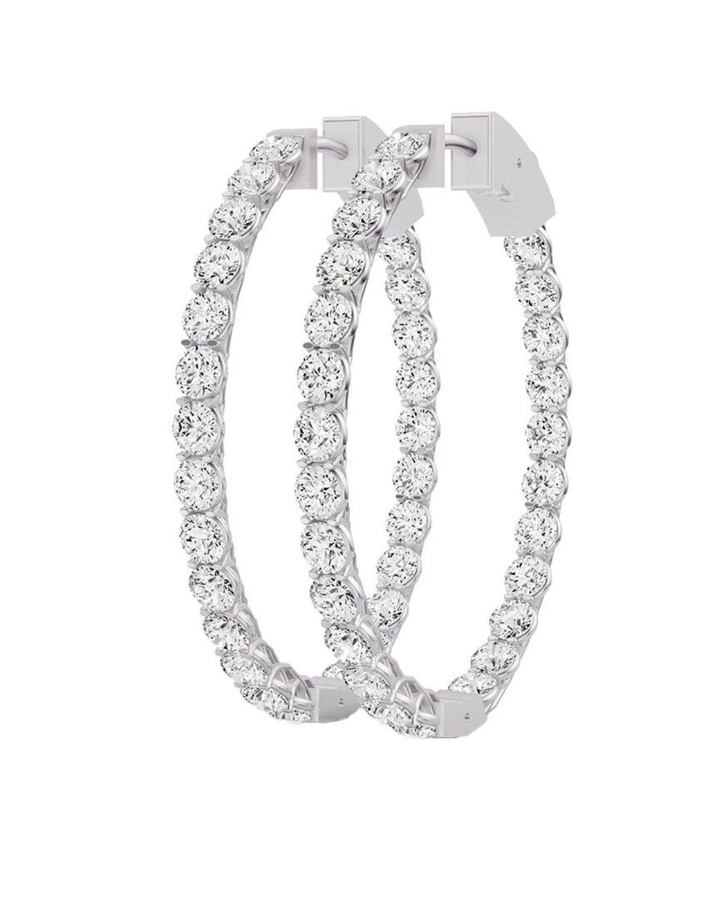 Diamond Select Cuts White 14K 5.00 Ct. Tw. Diamond Earrings