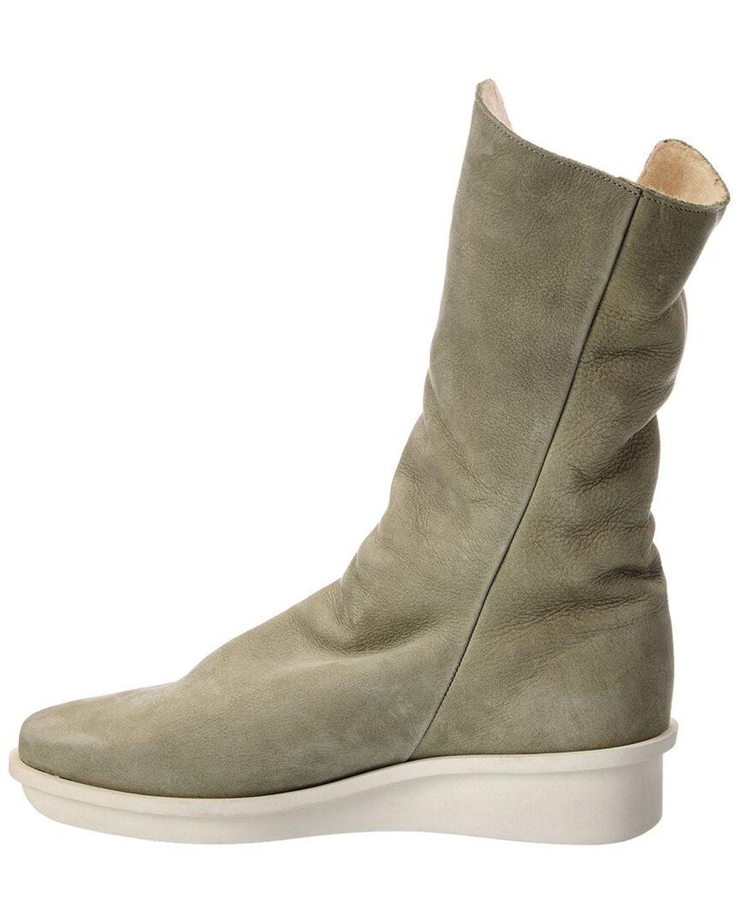 Arche Green Skater Leather Boot