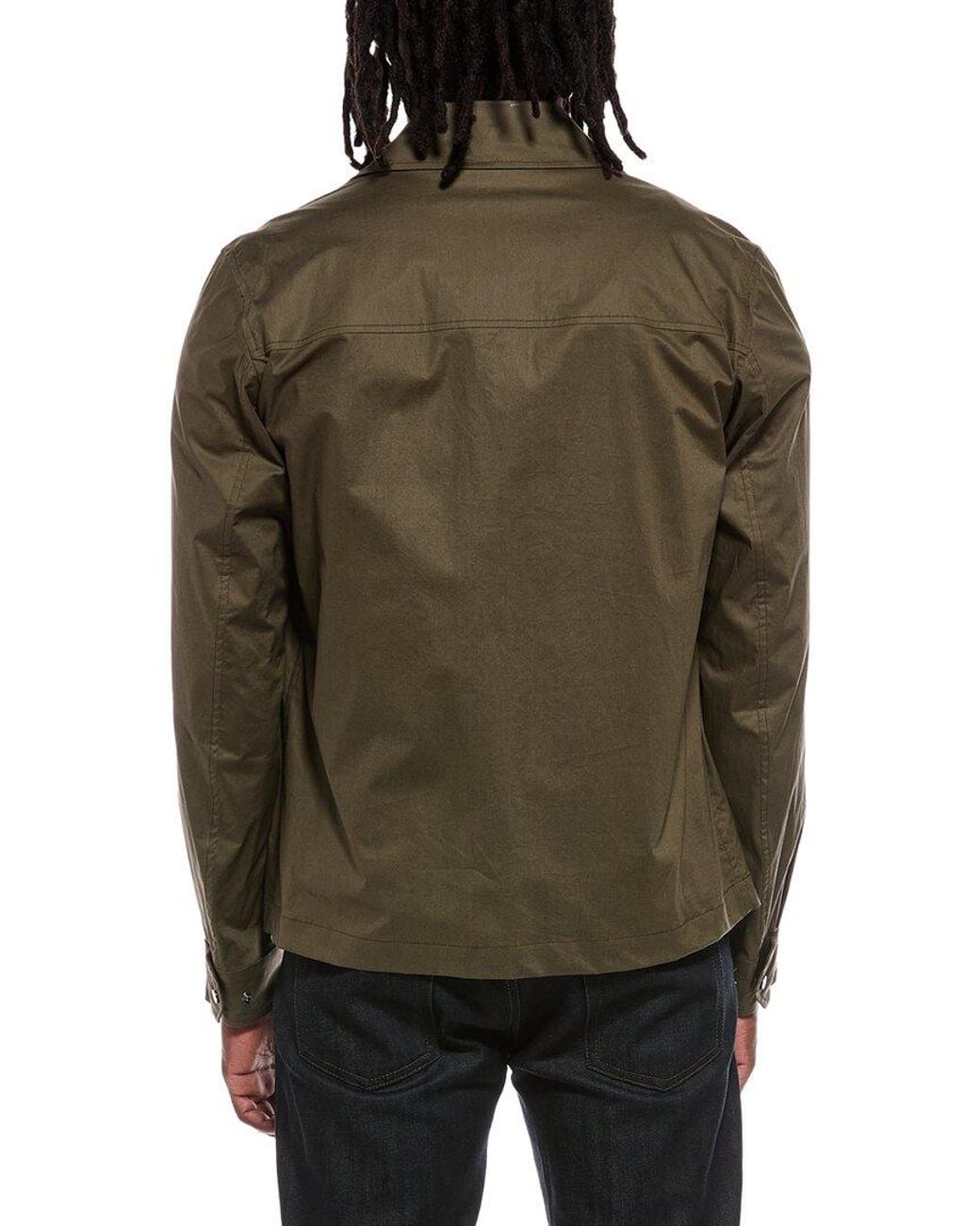 Herno Brown Essence Shacket for men