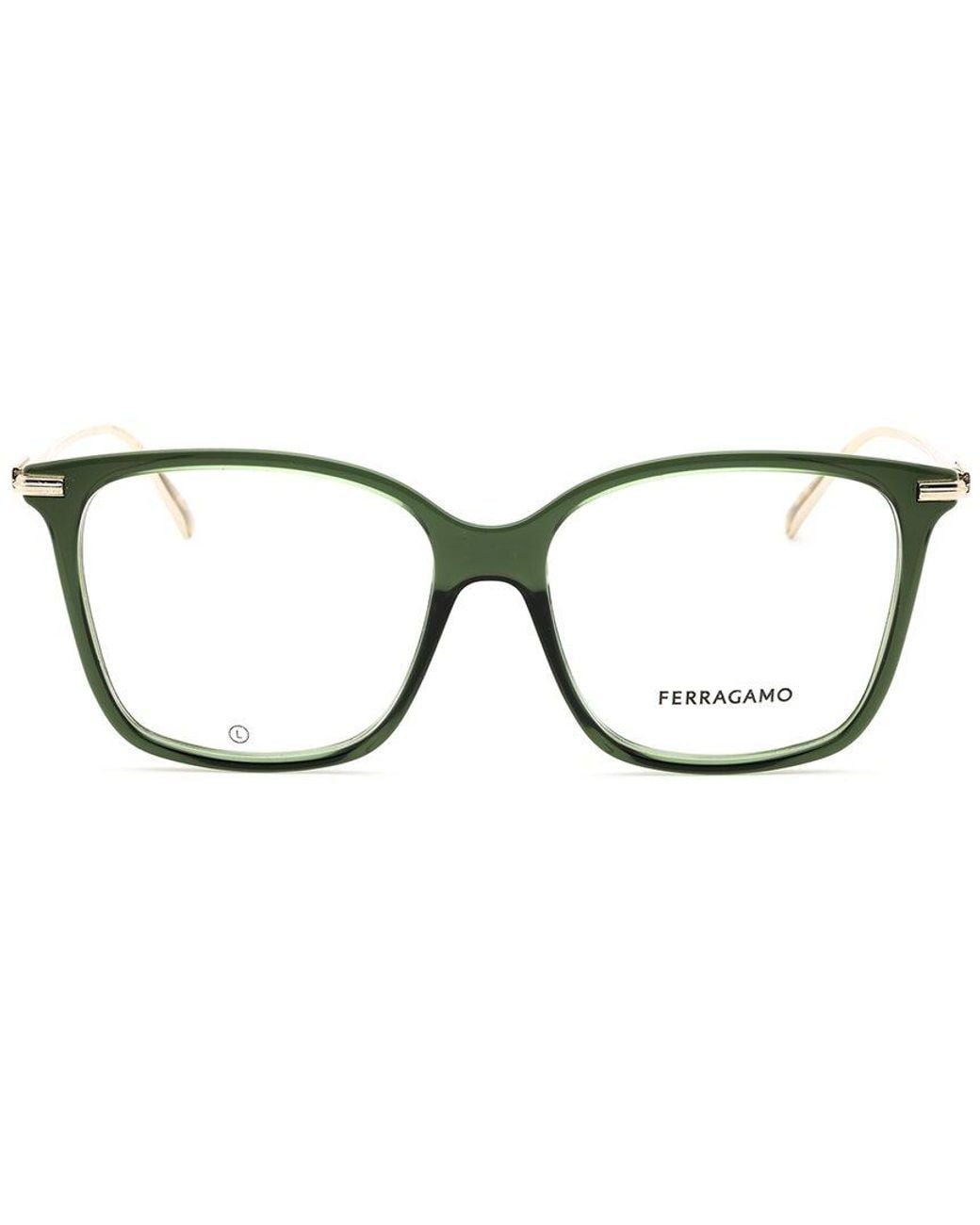 Ferragamo Black 53Mm Optical Frames