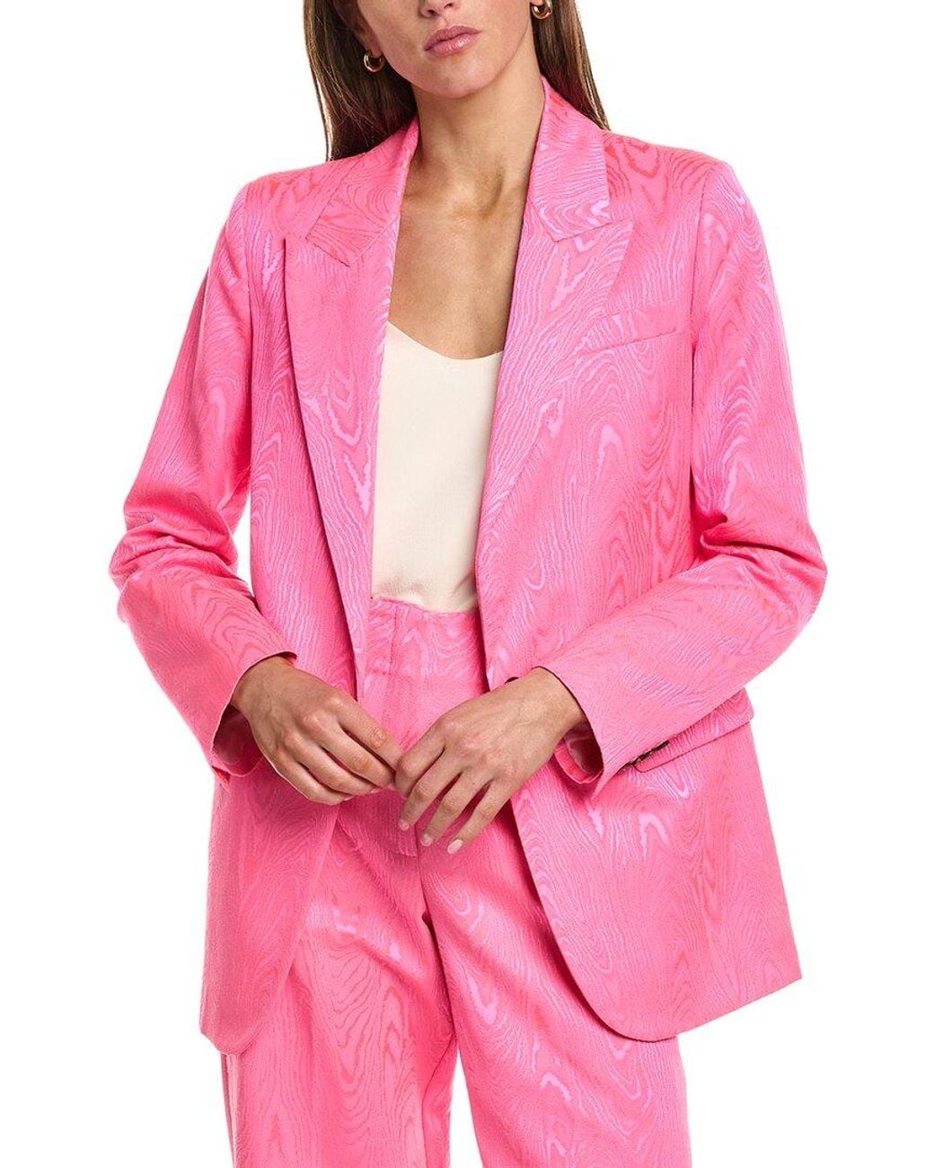 Forte_forte Pink Textured Jacket