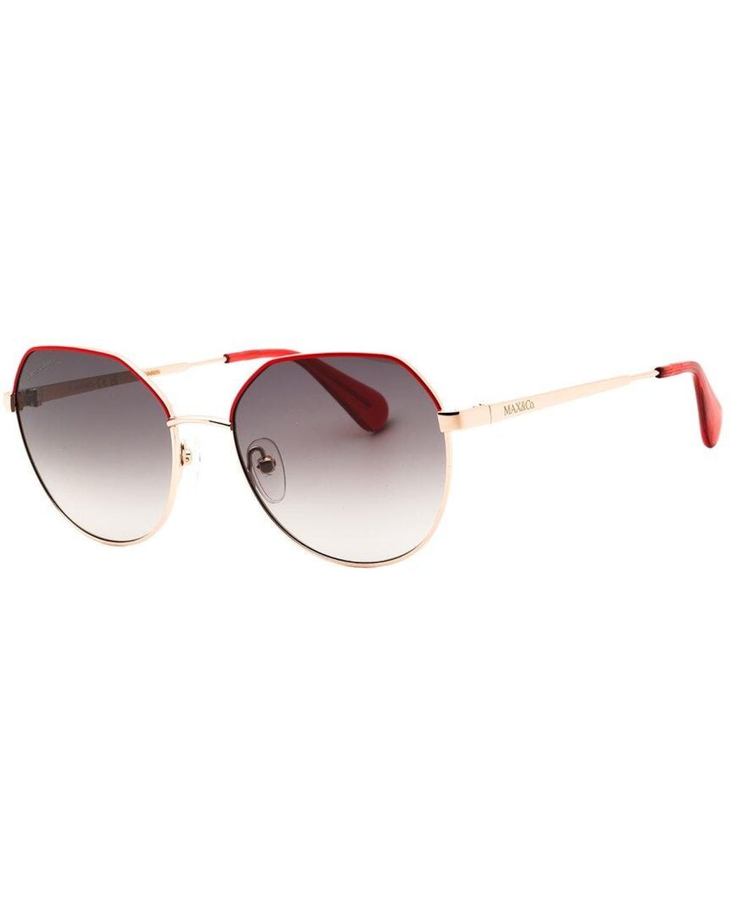 MAX&Co. Pink Max & Co By Max Mara Mo0060 52Mm Sunglasses